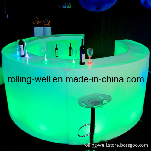 RGB, RF Control, Rechargeable Nightclub Furniture, Bar Counters (RW-085)